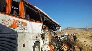 7 کشته و مجروح در دو حادثه تصادف اتوبوس