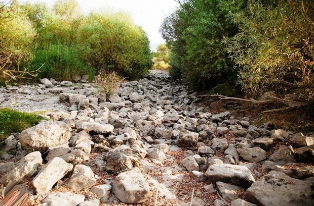 اغلب رودخانه های شاخص استان فارس خشک شده است