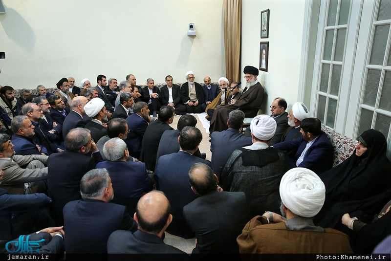 دیدار نوروزی جمعی از مسئولان کشور با رهبر معظم انقلاب 