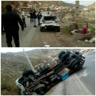 تصادف 3دستگاه خودرو در منطقه دوآب سوادکوه 6مصدوم برجای گذاشت