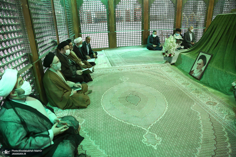 حضور سید محمد خاتمی در حرم مطهر امام‎ خمینی (س)