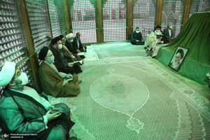 حضور سید محمد خاتمی در حرم مطهر امام‎ خمینی (س)