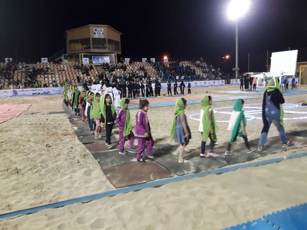 دومین المپیاد ورزشی بانوان استان بوشهر آغاز شد
