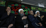 مراسم عزاداری حضرت اباعبدالله الحسین (ع) در دفتر حسن روحانی