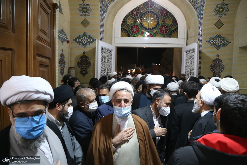 مراسم بزرگداشت همسر مرحوم آیت الله العظمی فاضل لنکرانی (ره)