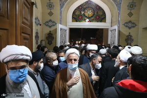 مراسم بزرگداشت همسر مرحوم آیت الله العظمی فاضل لنکرانی (ره)