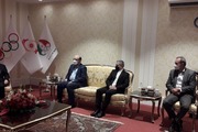 جلسه رئیس کمیته المپیک افغانستان با مقامات ایرانی+ تصاویر
