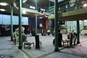 دیدار اعضای شورای مرکزی کانون زندانیان سیاسی مسلمان قبل از انقلاب با سید حسن خمینی