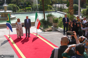 دیدار وزرای امور خارجه آفریقای جنوبی و ایران