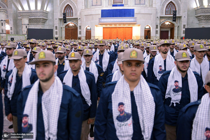 تجدید میثاق دانشجویان و فرماندهان دانشگاه افسری و تربیت پلیس امام حسن مجتبی (ع) با آرمان های امام خمینی (س)