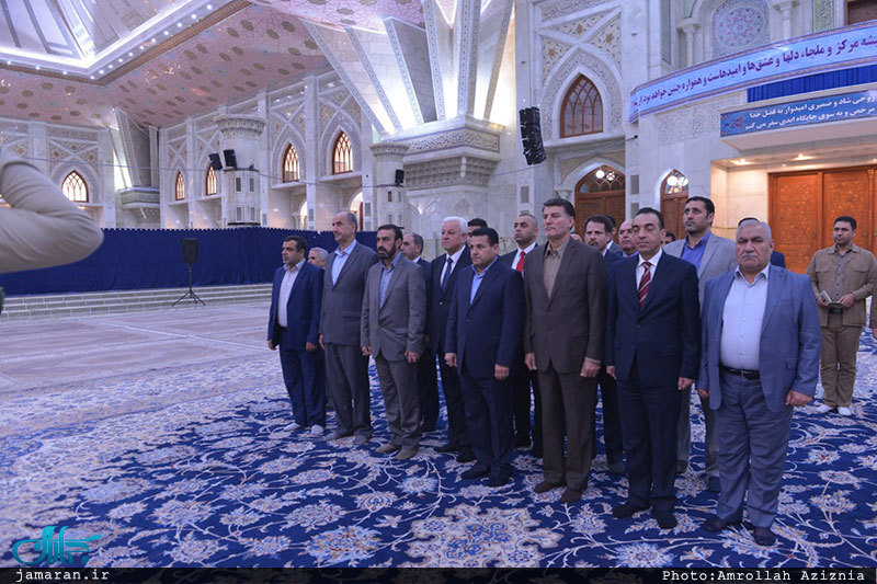 ادای احترام وزیر کشور عراق به مقام شامخ حضرت امام 