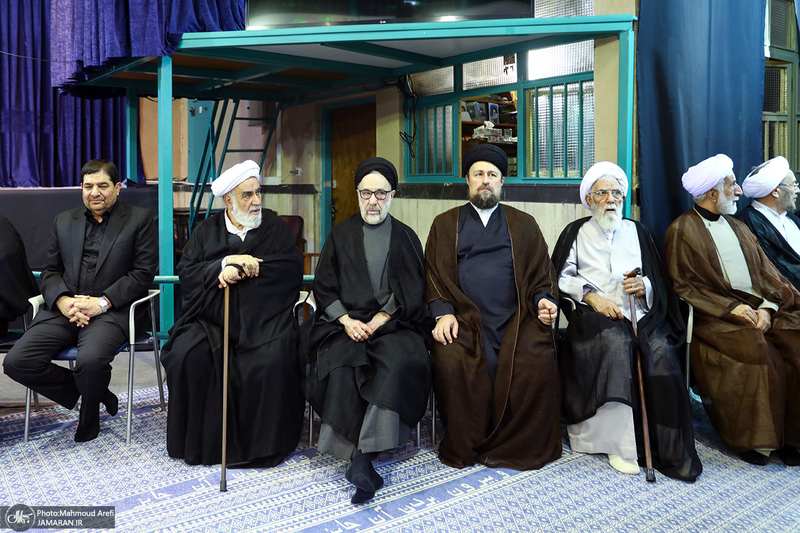 مراسم تشییع آیت الله حسن صانعی (ره) از حسینیه جماران