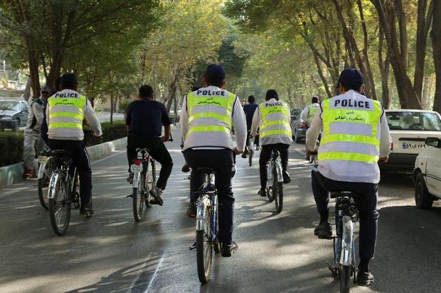 پلیس راهور دوچرخه سوار در گیلان آغاز به کار می کند