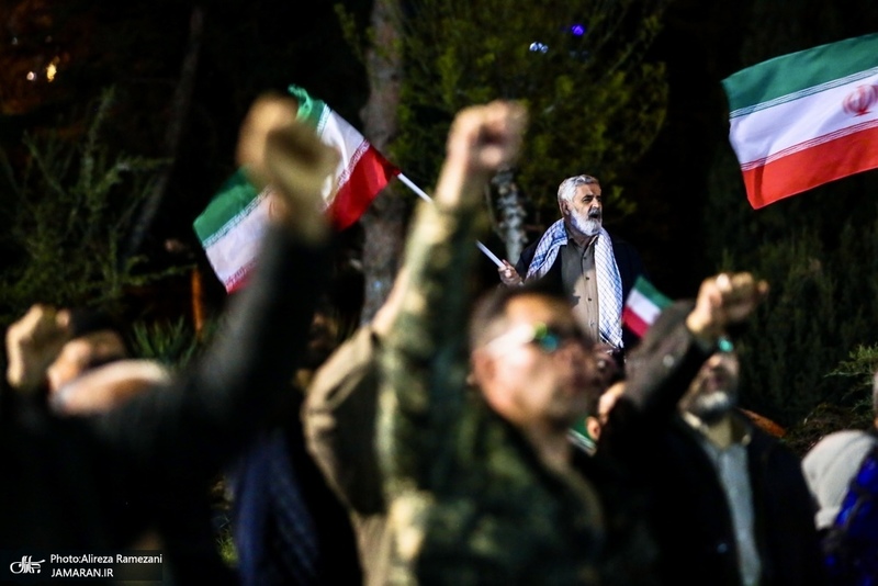 چهل و نهمین شب اجتماع پر شور مردم در لواسان