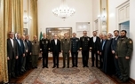 دیدار عراقچی با فرماندهان ارشد ارتش جمهوری اسلامی ایران