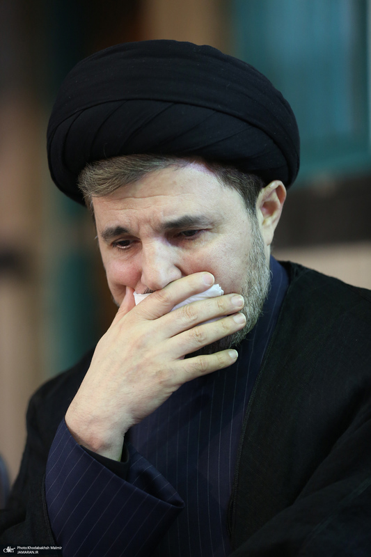 مراسم تشییع آیت الله سید مهدی امام جمارانی (ره) از حسنیه جماران