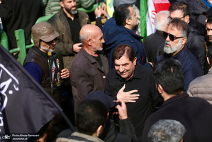 تشییع پیکرهای مطهر فرماندهان عالی‌رتبه نیروهای مسلح و جمعی از شهدای مردمی-1