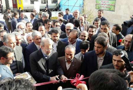رئیس مجلس شورای اسلامی سالن مسافری ایستگاه راه آهن سمنان را افتتاح کرد