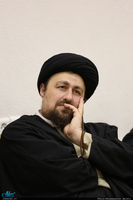 دیدار رئیس و اعضای فراکسیون امید با سید حسن خمینی