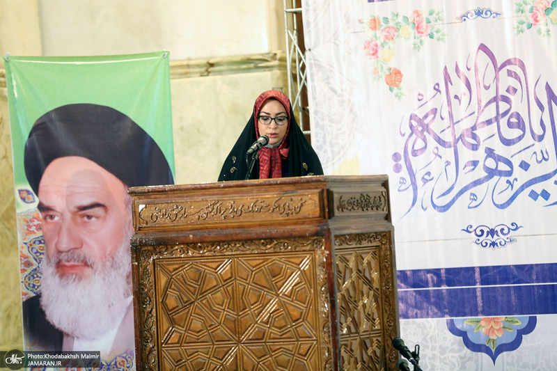 مراسم سالروز میلاد حضرت زهرا(س) و امام خمینی(ره) در حرم مطهر بنیانگذار جمهوری اسلامی ایران