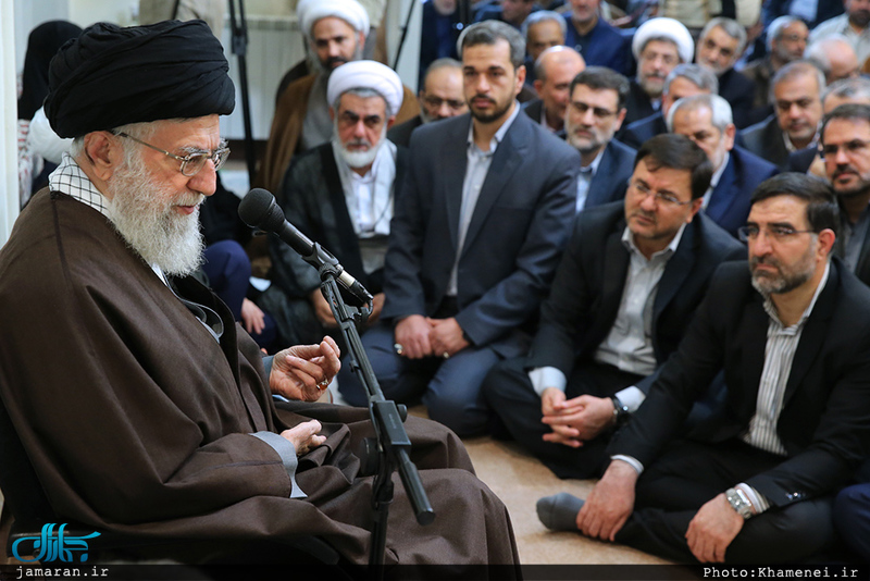 دیدار نوروزی جمعی از مسئولان کشور با رهبر معظم انقلاب 
