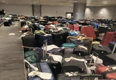 هرج و مرج در فرودگاه بن گوریون همزمان با رسیدن بایدن به  سرزمین های اشغالی