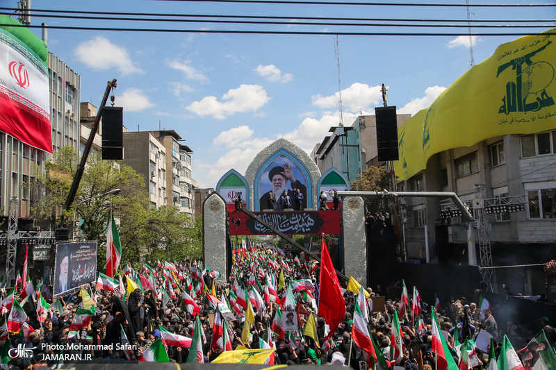 مراسم چهلمین روز شهادت رهبر شهید انقلاب -4