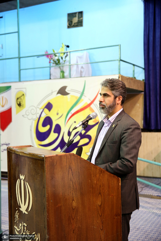 مراسم چهلمبن سالگرد تاسیس اتحادیه انجمن اسلامی دانش آموزان درحسینیه جماران