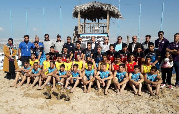 اصفهان قهرمان مسابقات هندبال ساحلی کشور شد