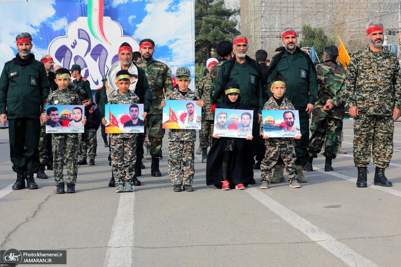 حضور فرمانده کل قوا در مراسم دانش‌آموختگی دانشجویان دانشگاه امام حسین(ع)