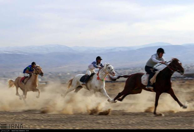 نتایج برترین های نخستین کورس پاییزه اسب دوانی  در خراسان شمالی