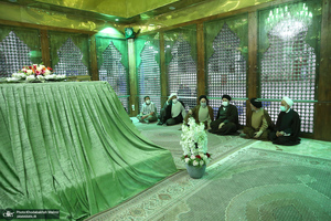 حضور سید محمد خاتمی در حرم مطهر امام‎ خمینی (س)