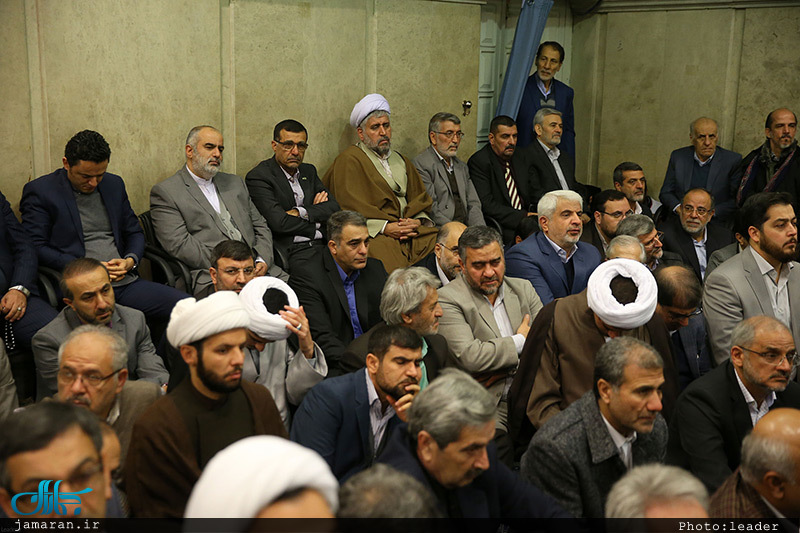 دیدار مسئولان نظام، مهمانان کنفرانس وحدت اسلامی و سفرای کشورهای اسلامی با رهبر معظم انقلاب 