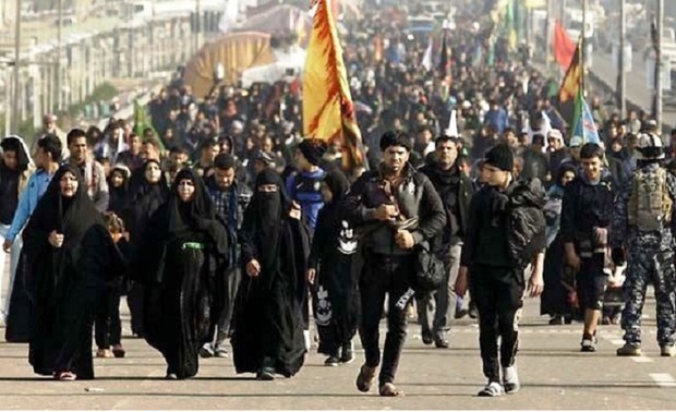 زائران پیاده روی اربعین تهران 40 درصد افزایش یافتند