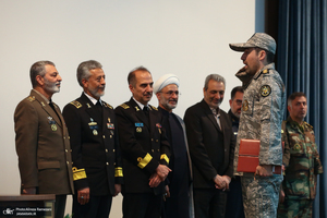 مراسم تجلیل از پرستاران و دانشجویان نمونه دانشکده پرستاری دانشگاه علوم پزشکی ارتش