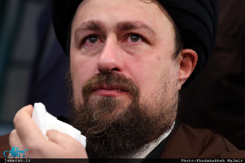 مراسم وداع با پیکر آیت الله هاشمی رفسنجانی(ره) در حسینیه جماران-10