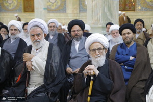 نشست دوره ای اساتید سطوح عالیه و خارج حوزه علمیه قم‎