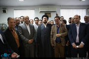 دیدار اعضای ستاد حامیان مردمی دکتر روحانی با سید حسن خمینی