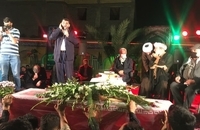 مراسم وداع با شهید مدافع حرم احسان کربلایی‌پور در اهواز برگزار شد (10)