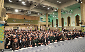 دیدار مسئولان نظام و سفرای کشورهای اسلامی با رهبر معظم انقلاب