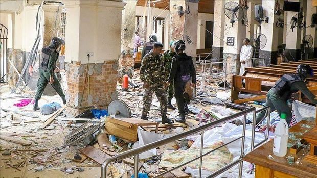 تعداد قربانیان انفجارهای سریلانکا به 290 کشته و 500زخمی رسید/برقراری حالت فوق العاده در کلمبو پایتخت