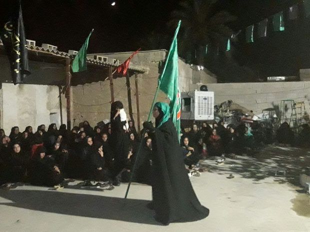 اجرای نمایش میدانی علمدار در استان بوشهر