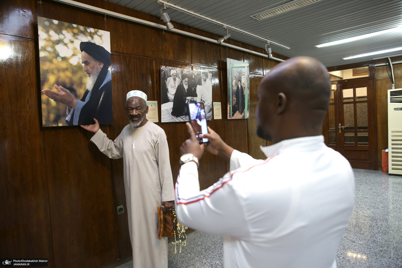 ازدید جمعی از علمای اهل سنت قاره آفریقا‎‎ از جماران