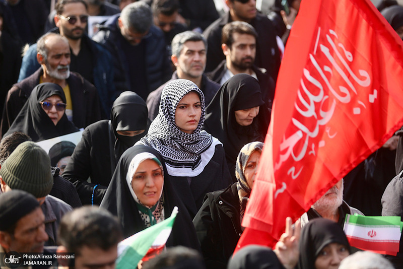 تشییع پیکرهای مطهر فرماندهان عالی‌رتبه نیروهای مسلح و جمعی از شهدای مردمی-2