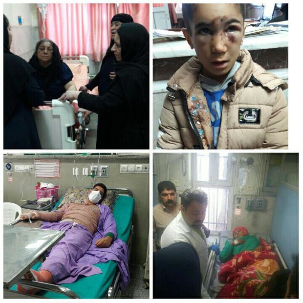 پذیرش 9397 مصدوم زلزله استان کرمانشاه در مراکز درمانی  برپایی 7 بیمارستان صحرایی در منطقه