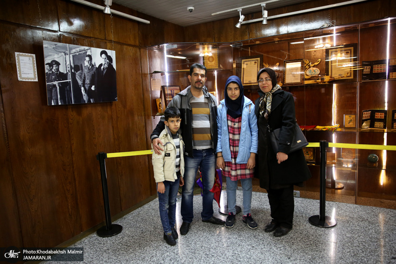بازدید گردشگران نوروزی از بیت امام خمینی(س) در جماران -3