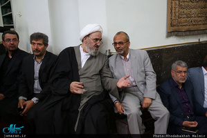 مراسم ختم  پدر حجت الاسلام و المسلمین آشتیانی 