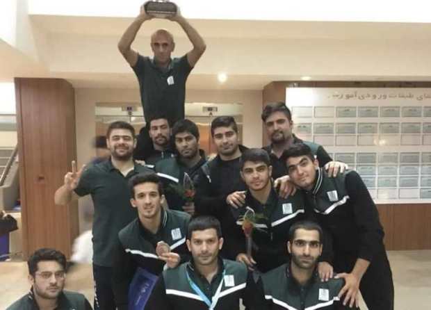 تیم کشتی دانشجویان علوم پزشکی مشهد نایب قهرمان کشور شد