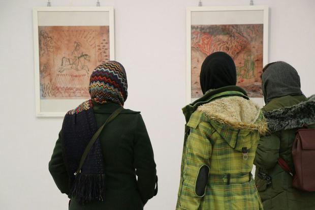برپایی نمایشگاه مشترک تصویرسازی در قزوین