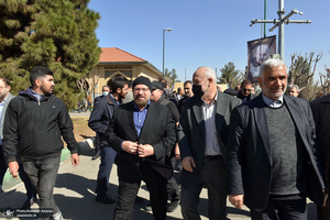 مراسم تشییع و خاکسپاری صلاح زواوی سفیر سابق فلسطین در تهران